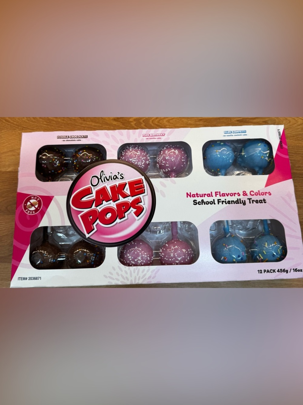 Pink Cake Pops - Pink Party Cake Pops Assortment